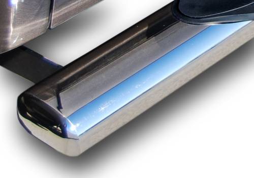 Raptor Side Steps and Nerf Bars - Raptor 5" Cab Length Oval Tube Steps