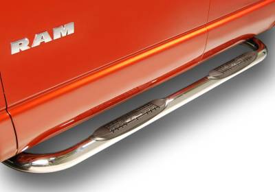 Raptor - Raptor 3" Polished Stainless Cab Length Nerf Bars GMC Sonoma  82-04 Extended Cab