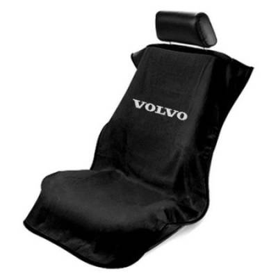 Seat Armour - Seat Armour Volvo Black Towel Seat Cover