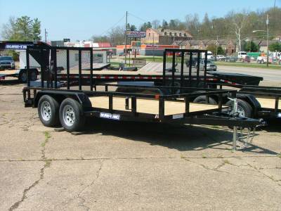 2020 Sure-Trac 7x14 Tube Top Utility Trailer 7K at Svcustoms in