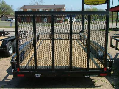 Sure-Trac Trailers - 2025 Sure-Trac 7x16 Tube Top Utility Trailer 7K