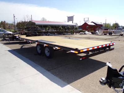 Sure-Trac Trailers - 2025 Sure-Trac 8.5x20 Low Profile Flatbed Deckover 10K