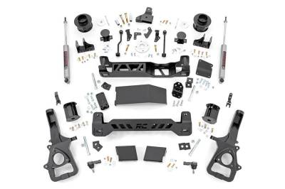 Rough Country - Rough Country 34430A Suspension Lift Kit w/Shocks