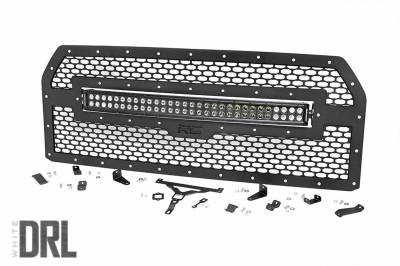 Rough Country - Rough Country 70193DRL Mesh Grille w/LED