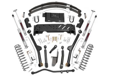 Rough Country - Rough Country 68622 X-Series Long Arm Suspension Lift Kit w/Shocks