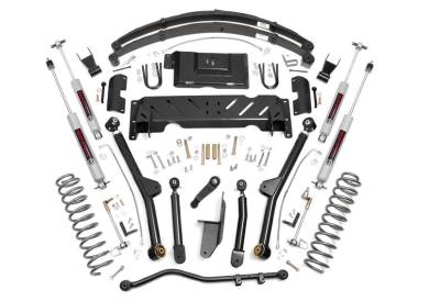 Rough Country - Rough Country 67222 X-Series Long Arm Suspension Lift Kit w/Shocks