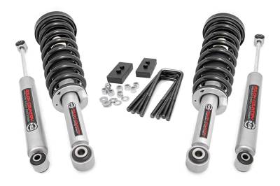 Rough Country - Rough Country 50004 Leveling Lift Kit w/Shocks
