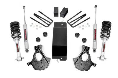 Rough Country - Rough Country 12432 Suspension Lift Knuckle Kit w/Shocks