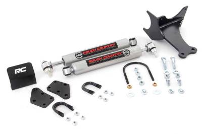 Rough Country - Rough Country 8749130 N3 Dual Steering Stabilizer