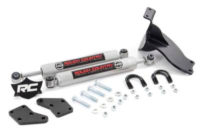 Rough Country - Rough Country 8749430 N3 Dual Steering Stabilizer