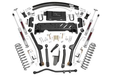Rough Country - Rough Country 61622 X-Series Long Arm Suspension Lift Kit w/Shocks