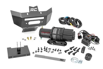 Rough Country - Rough Country 97070 LED Winch Bumper