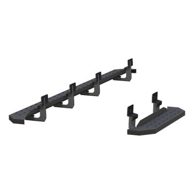 ARIES - ARIES 2055545 RidgeStep Commercial Running Boards w/Mounting Brackets