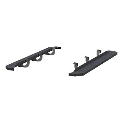 ARIES - ARIES 2055554 RidgeStep Commercial Running Boards w/Mounting Brackets