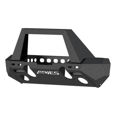 ARIES - ARIES 2082079 TrailChaser Front Bumper