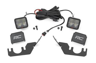 Rough Country - Rough Country 94009 Black Series LED Fog Light Kit
