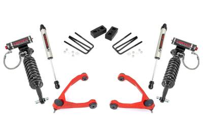 Rough Country - Rough Country 19857RED Suspension Lift Kit w/Shocks