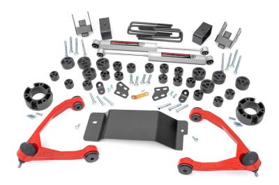 Rough Country - Rough Country 257.20RED Suspension Lift Kit w/Shocks