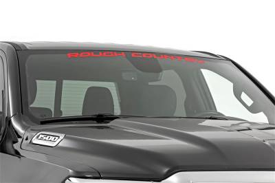 Rough Country - Rough Country 84166RD Window Decal