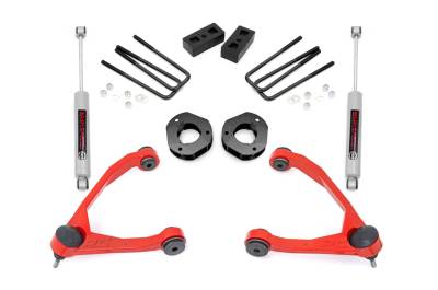 Rough Country - Rough Country 19831RED Suspension Lift Kit w/Shocks