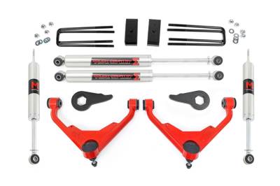 Rough Country - Rough Country 85940RED Suspension Lift Kit w/Shocks