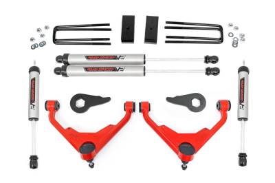 Rough Country - Rough Country 859670RED Suspension Lift Kit w/Shocks