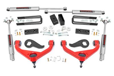 Rough Country - Rough Country 95630RED Suspension Lift Kit w/Shocks