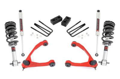 Rough Country - Rough Country 19840RED Suspension Lift Kit w/Shocks