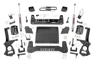 Rough Country - Rough Country 21630D Lift Kit-Suspension w/Shock