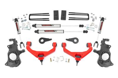 Rough Country - Rough Country 95770RED Suspension Lift Kit w/Shocks