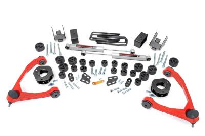 Rough Country - Rough Country 254.20RED Suspension Lift Kit w/Shocks