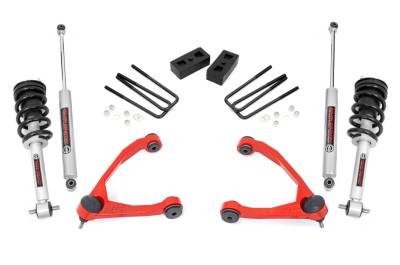 Rough Country - Rough Country 198.23RED Suspension Lift Kit w/Shocks