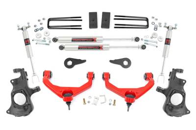 Rough Country - Rough Country 95740RED Suspension Lift Kit w/Shocks