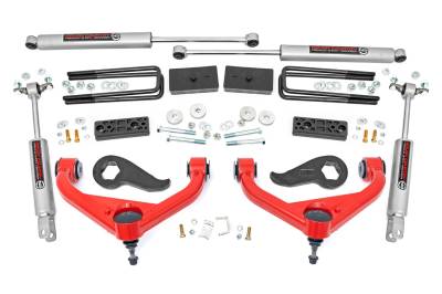 Rough Country - Rough Country 95830RED Suspension Lift Kit w/Shocks