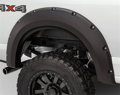 Bushwacker - Bushwacker 40098-02 Max Coverage Pocket Style Fender Flares