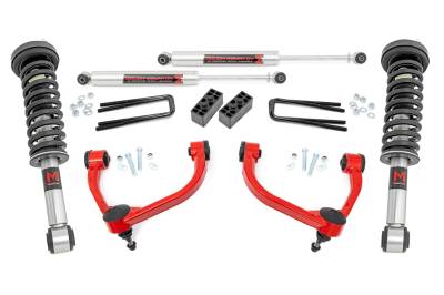 Rough Country - Rough Country 54440RED Suspension Lift Kit w/Shocks