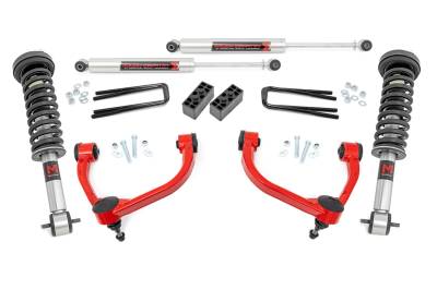 Rough Country - Rough Country 54540RED Suspension Lift Kit w/Shocks