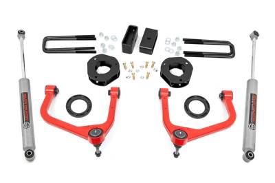 Rough Country - Rough Country 22630RED Suspension Lift Kit w/Shocks