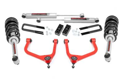 Rough Country - Rough Country 29532RED Suspension Lift Kit w/Shocks