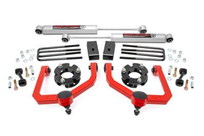 Rough Country - Rough Country 83430RED Suspension Lift Kit w/Shocks