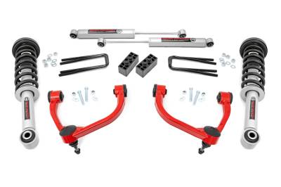 Rough Country - Rough Country 54431RED Suspension Lift Kit w/Shocks