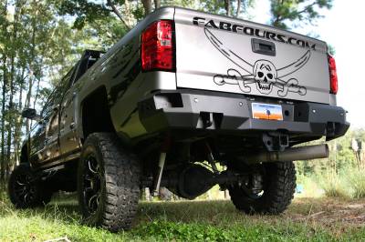 Fab Fours - Fab Fours CH14-W3051-1 Premium Rear Bumper