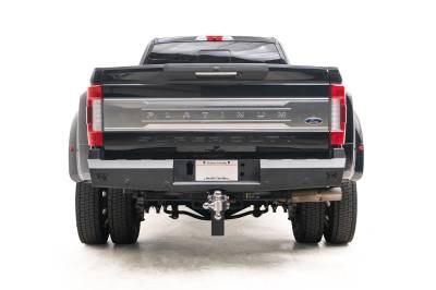 Fab Fours - Fab Fours FS17-RT4150-1 Red Steel Rear Bumper