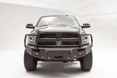 Fab Fours - Fab Fours DR16-C4050-1 Premium Winch Front Bumper