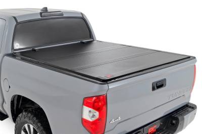 Rough Country - Rough Country 49414551 Hard Tri-Fold Tonneau Bed Cover