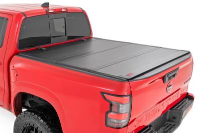 Rough Country - Rough Country 49520501 Hard Tri-Fold Tonneau Bed Cover