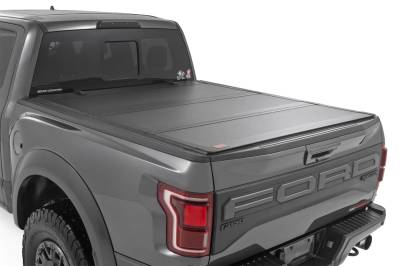 Rough Country - Rough Country 49221550 Hard Tri-Fold Tonneau Bed Cover