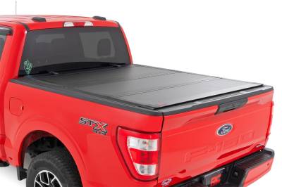 Rough Country - Rough Country 49220550 Hard Tri-Fold Tonneau Bed Cover