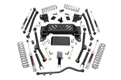 Rough Country - Rough Country 90222 X-Series Long Arm Suspension Lift Kit w/Shocks
