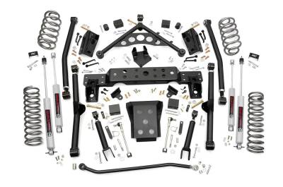 Rough Country - Rough Country 90820 X-Series Long Arm Suspension Lift Kit w/Shocks